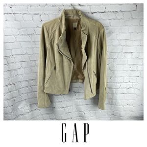 Gap Leather Moto Jacket